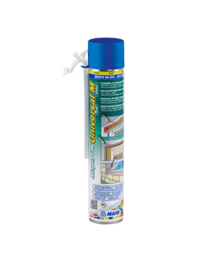 MAPEPUR UNIVERSAL FOAM M (Bomboletta 750Ml) - Schiuma poliuretanica autoespandente multifunzione per riempimento ed isolamento termo-acustico.