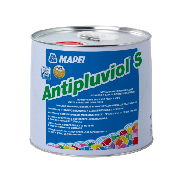 ANTIPLUVIOL S (10Kg) - Finitura impregnante idrorepellente incolore a base di silani e silossani in solvente.