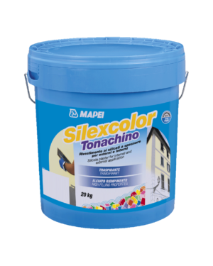 SILEXCOLOR TONACHINO (20Kg) (GRANELLO 0,7mm/1,2mm/1,5mm) - Rivestimento ai silicati a spessore per esterni ed interni, ad elevata traspirabilità e riempimento a norma DIN 18363.