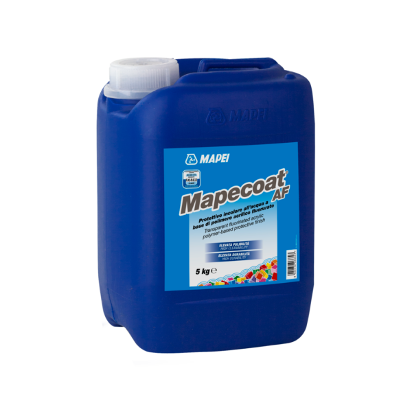 MAPECOAT AF (5Kg) - Protettivo incolore all'acqua a base di polimero acrilico fluorurato.