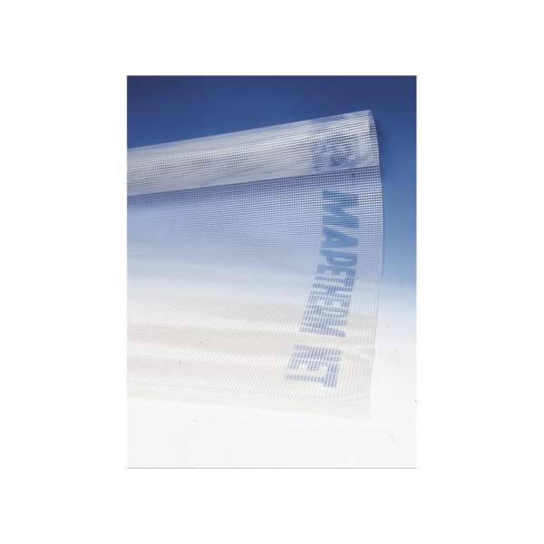 MAPETHERM NET (Rotoli L 50 x h 1 m) - Rete in fibra di vetro resistente agli alcali idonea all’esecuzione di rasature armate, per il ripristino di facciate o per l’esecuzione dei sistemi d’isolamento termico a cappotto MAPETHERM.