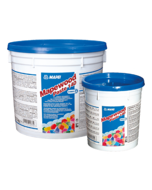 MAPEWOOD PASTE 140 (KIT A+B 3Kg) - Adesivo epossidico a consistenza tissotropica, per il restauro di elementi strutturali in legno.