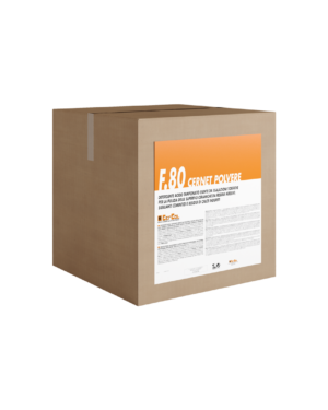 F.80 CERNET POLVERE (1Kg) -Detergente acido tamponato esente da esalazioni tossiche per la pulizia delle superfici ceramiche da residui di adesivi, sigillanti cementizi, residui di calce induriti.