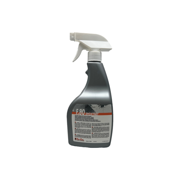 F.80 EPOXYNET (0.75Lt) -Detergente per la rimozione di residui di stucco epossidico indurito lasciati da un’errata o incompleta pulizia di pavimenti e rivestimenti.