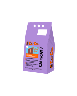 F.28 PROFER P (5Kg) - Sistema cementizio monocomponente per la protezione dei ferri d’armatura.