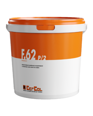 F.62 P/2 (KIT A+B 10Kg) - Adesivo epossi-poliuretanico bicomponente a spalmatura unica esente da acqua.