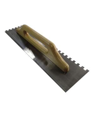 F.91/4 SPATOLA 48X12 (10MM) - Spatola dentata per la posa di piastrelle e pietre naturali.