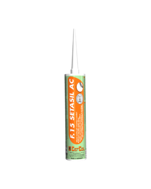F.15 SETASIL AC (Cartuccia 310Ml) - Sigillante siliconico monocomponente.