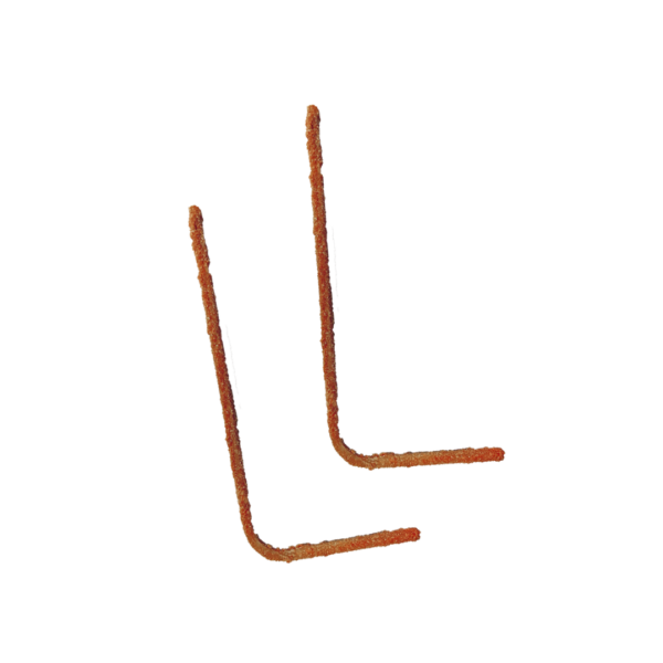 F.25 CONNETTORE 200X100 - Connettori a “L” in vetroresina, per la realizzazione di intonaci “armati” strutturali su manufatti in calcestruzzo e muratura.