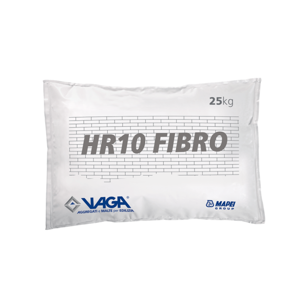 HR10 FIBRO (25Kg) - Malta da intonaco