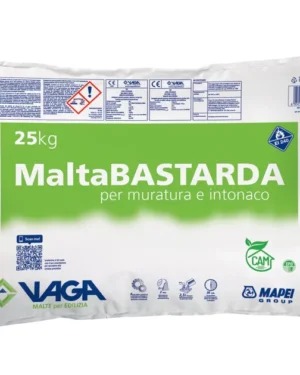MaltaBASTARDA (25Kg) - per muratura e intonaco.