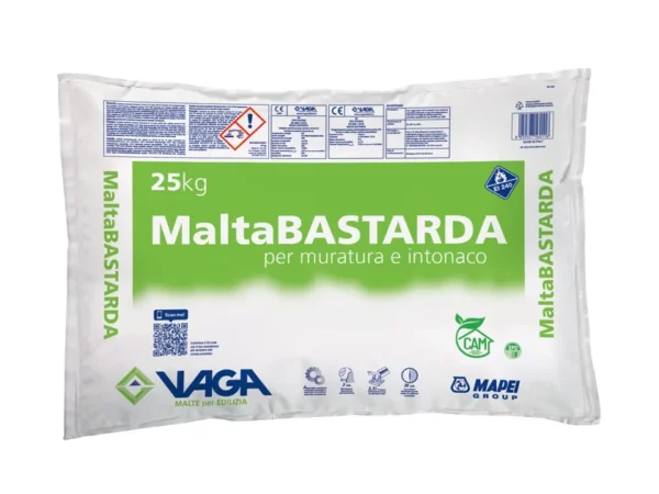 MaltaBASTARDA (25Kg) - per muratura e intonaco.